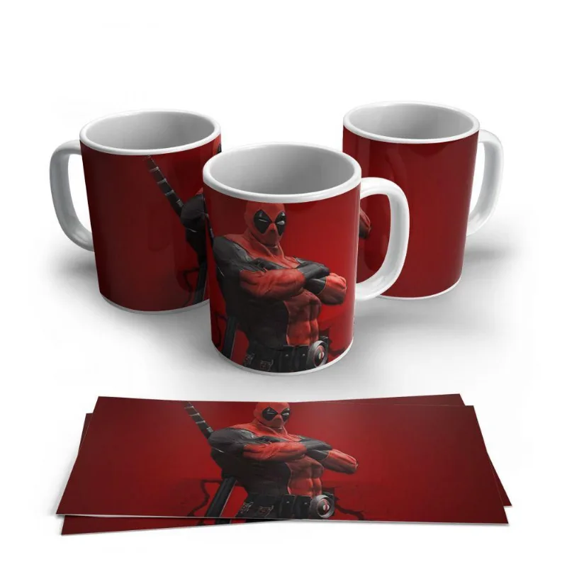 Caneca De Porcelana Deadpool 10