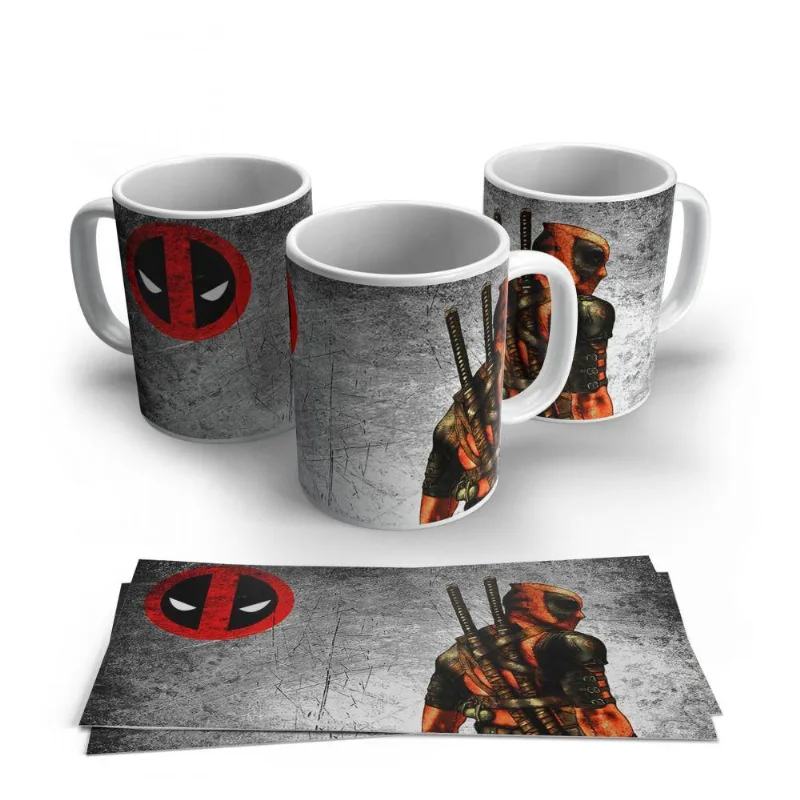Caneca De Porcelana Deadpool 08