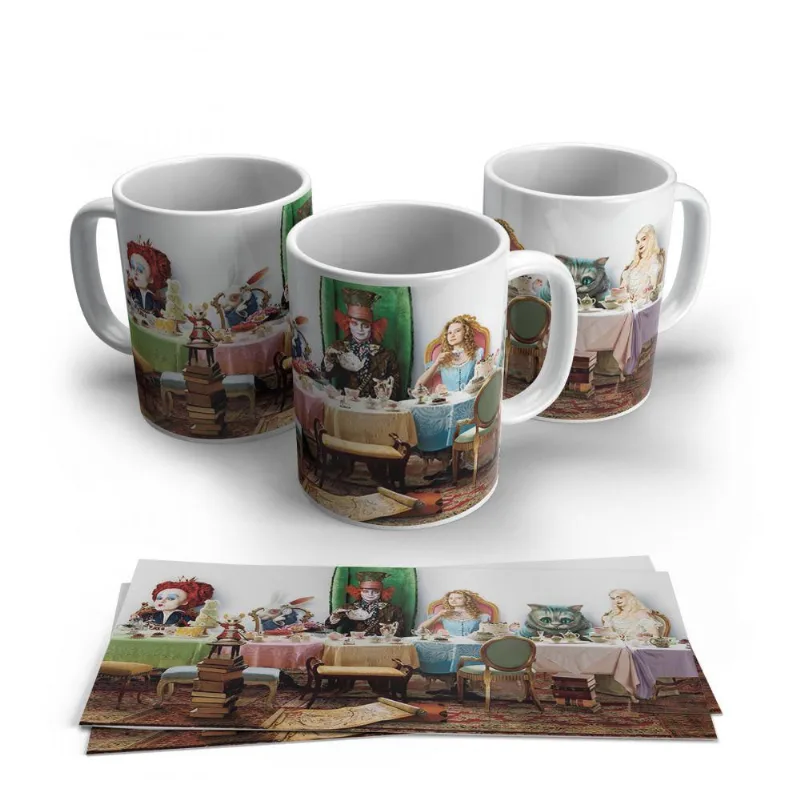 Caneca Alice No Pais Das Maravilhas 03