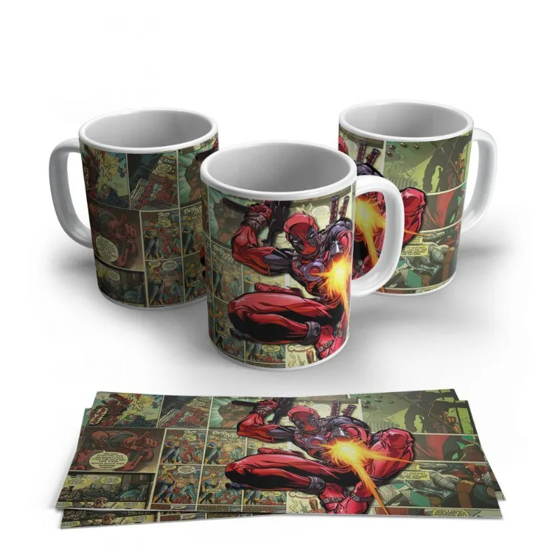 Caneca De Porcelana Deadpool 12