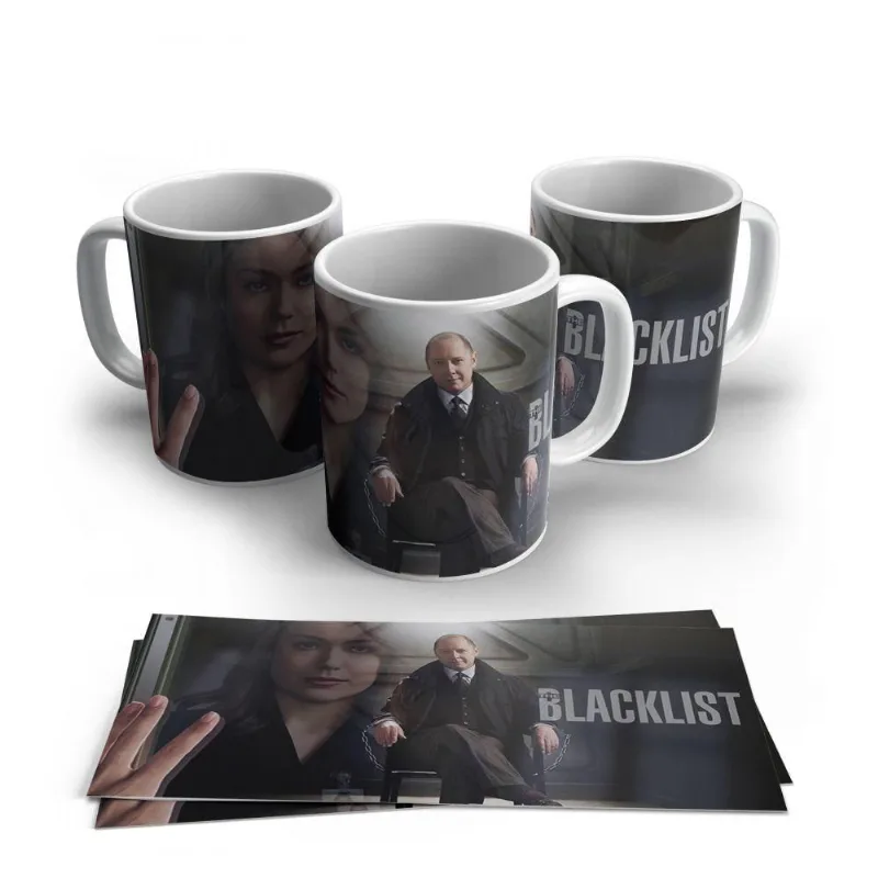 Caneca De Porcelana Blacklist 01