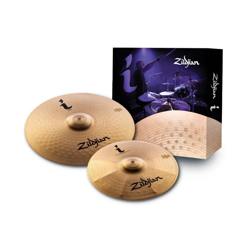 Kit de Pratos Zildjian I Family Expression 1 com 14" Trash Crash e 17" Crash ILHEXP1