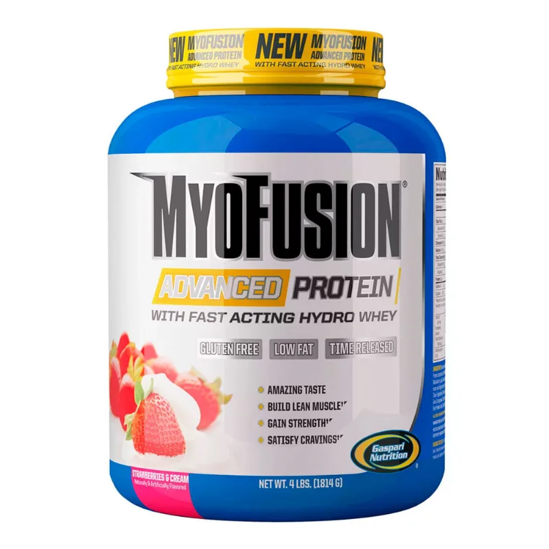 Myofusion Elite 4lb - Gaspari Nutrition Myofusion Elite 4lb morango - Gaspari Nutrition