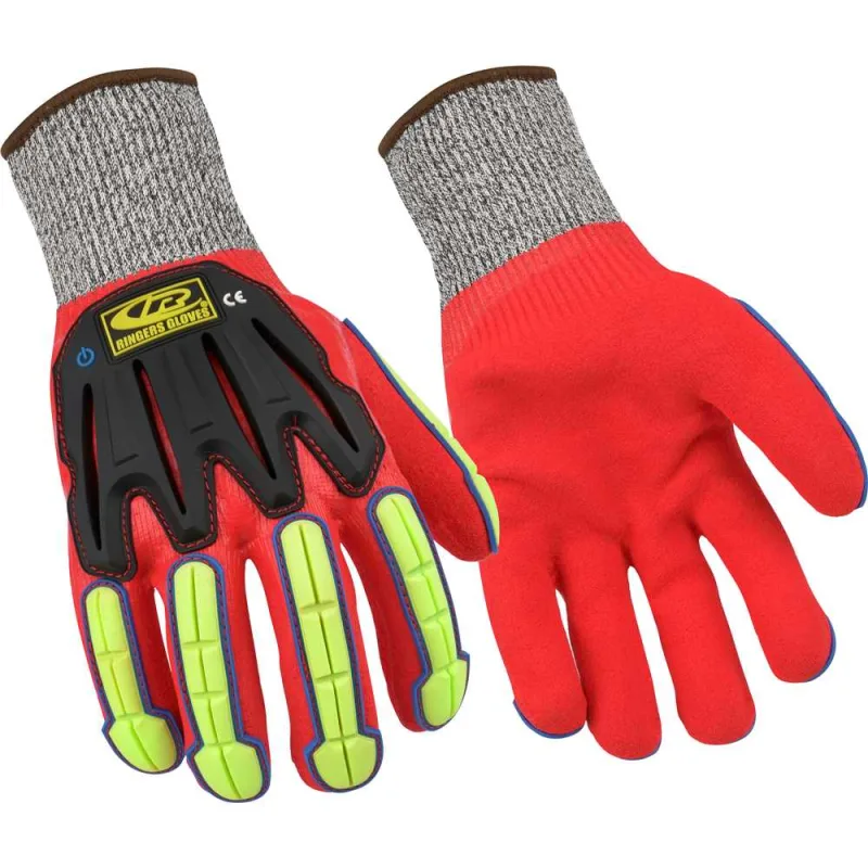 Luva de Proteção Multiuso Contra Impactos, Corte e Líquidos R068 - ANSELL - RINGERS GLOVES