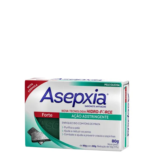 Sabonete Asepxia Fórmula Forte - ASEPXIA