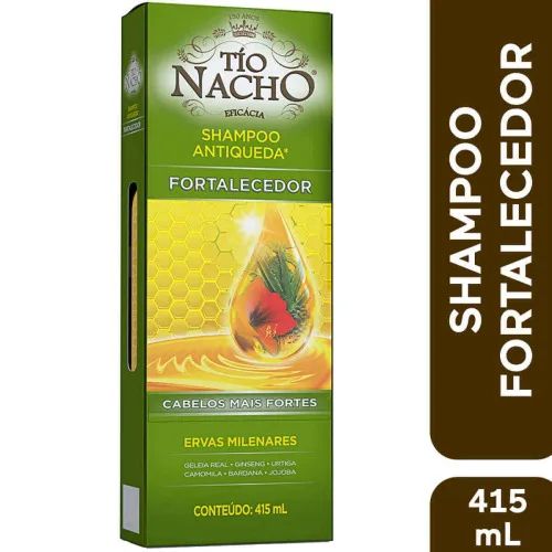 Shampoo Tio Nacho Antiqueda Ervas Milenares - TIO NACHO