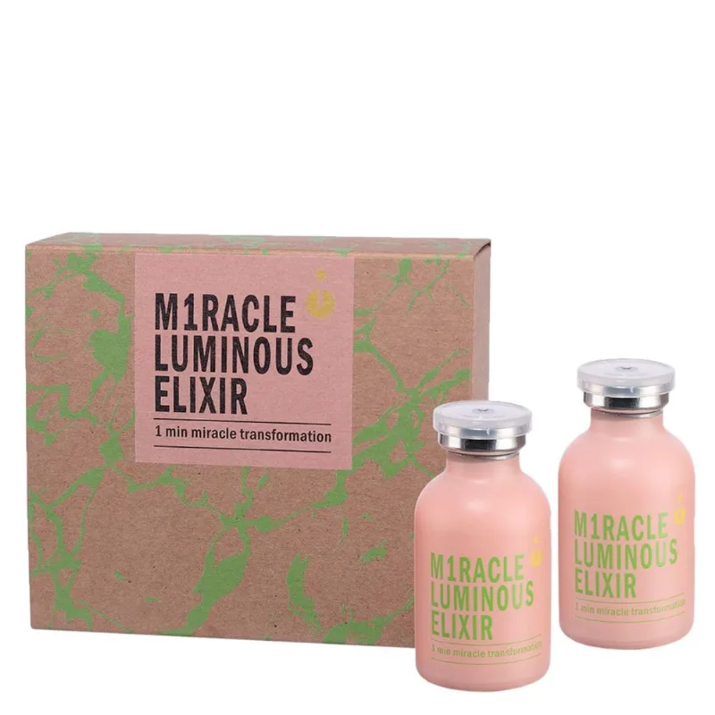 Kit Ampola de Tratamento Capilar N.P.P.E Miracle Luminous Elixir 2X25ml Kit Ampola de Tratamento Capilar N.P.P.E Miracle Luminous Elixir 2x25 ml