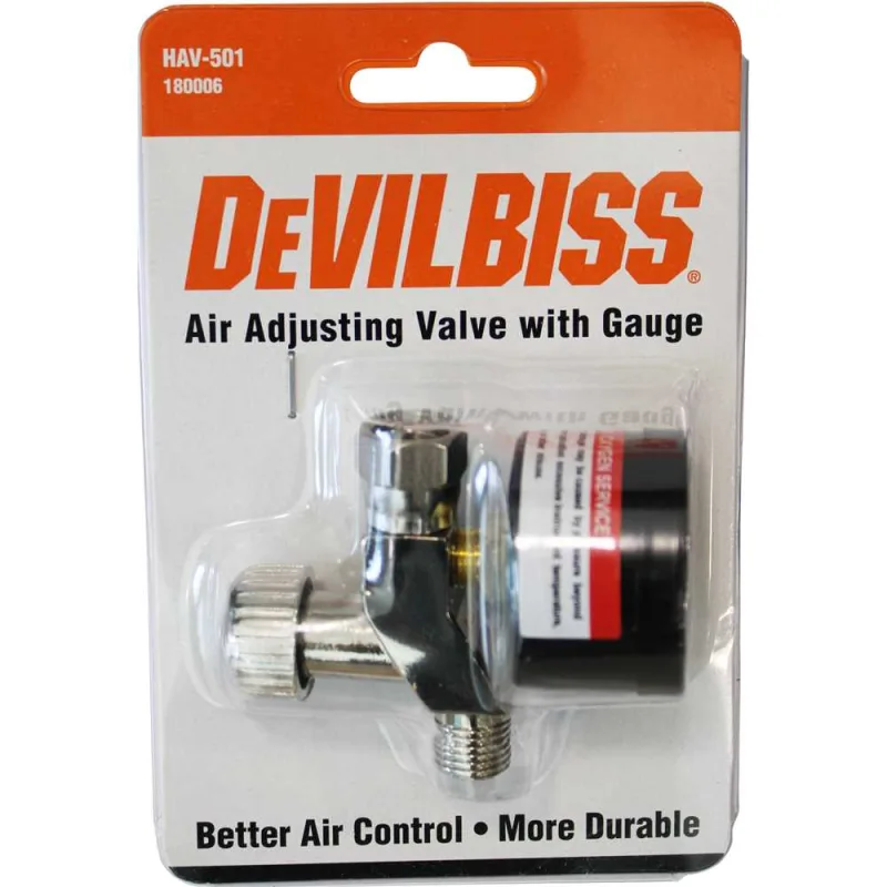Válvula de ajuste com manípulo HAV-501 DEVILBIS - DEVILBISS