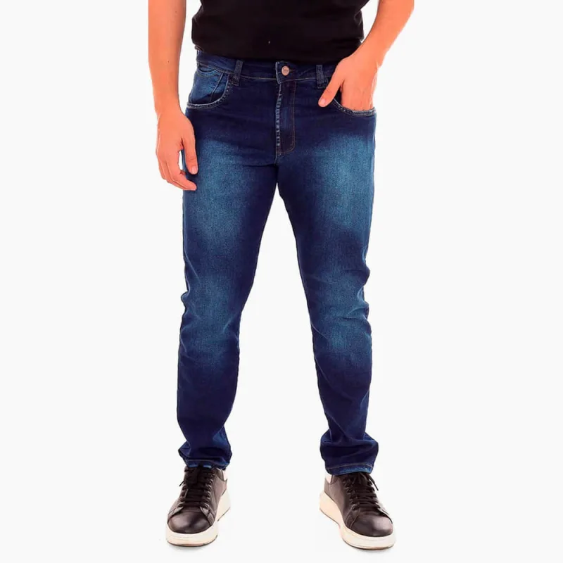 Calça Masculina Jeans Confort Elastano - Não Disponível