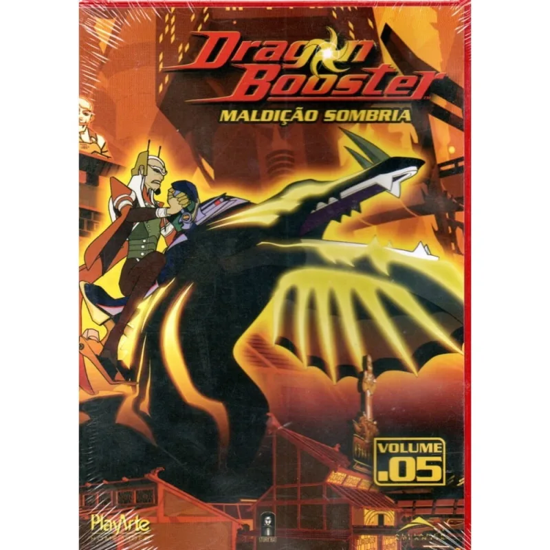 Dvd Dragon Booster - Vol 05 Maldição Sombria - Não Disponível