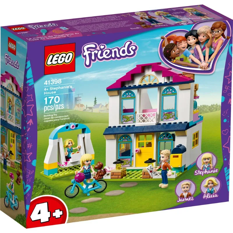Lego Friends 4+ A Casa de Stephanie 41398