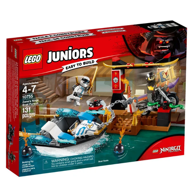 LEGO Juniors - Ninjago - Perseguição ninja Zane - 10755