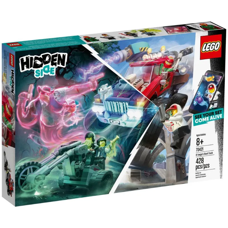 LEGO Hiden Side - Caminhão de Acrobacias - 70421