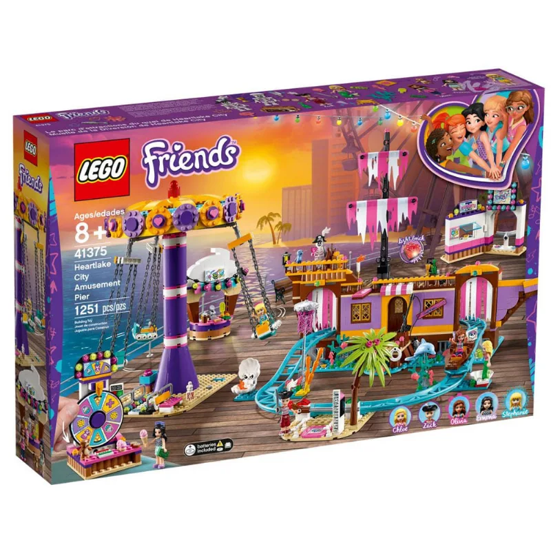 LEGO Friends - Parque de Diversões no Cais Heartlake - 41375