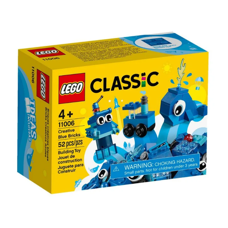 LEGO Classic - Peças Azuis Criativas - 11006