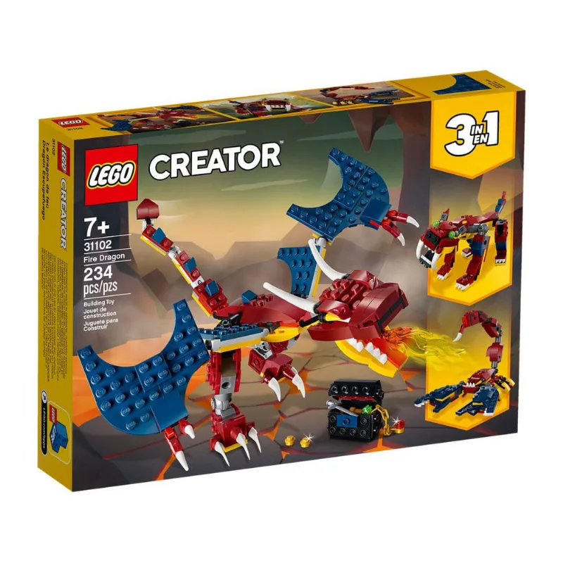 LEGO Creator - Dragão de Fogo - 31102
