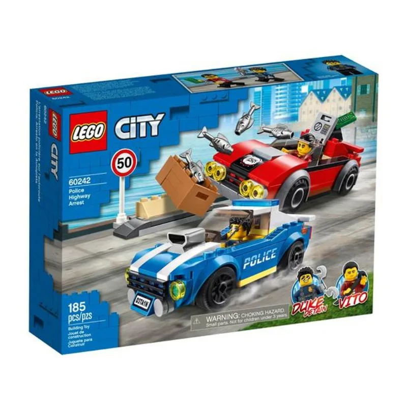 LEGO 60242 City - Detenção Policial na Autoestrada