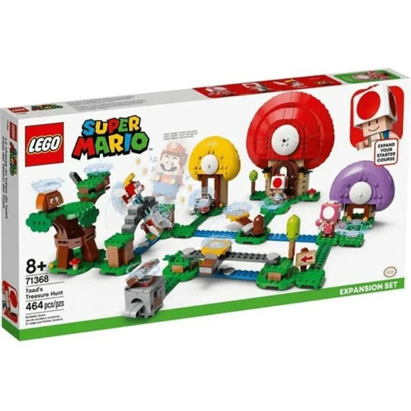 Lego 71368 Super Mario Caça Ao Tesouro De Toad
