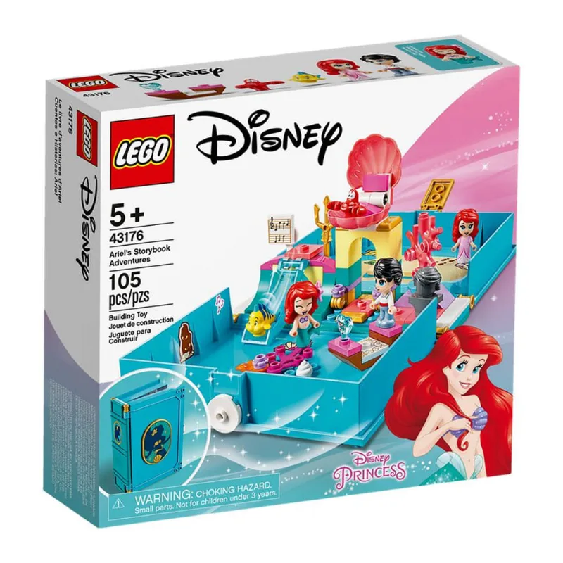 LEGO Disney - Princesas Disney - Aventuras do Livro de Contos - Ariel - 43176