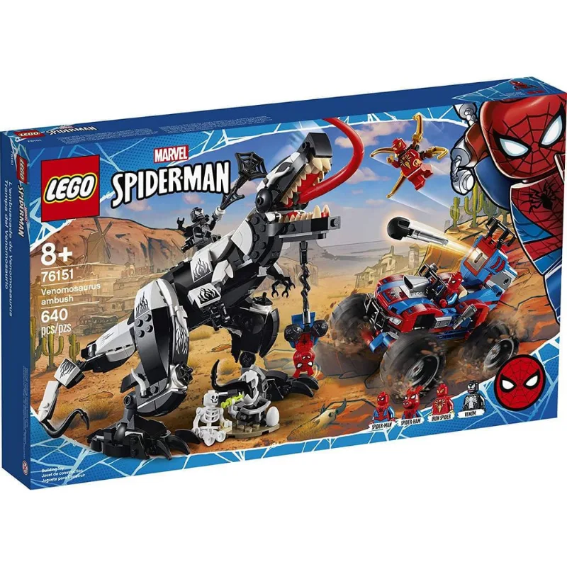 Lego Spider Man Emboscada a Venomosaurus - Lego 76151