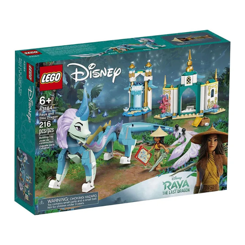LEGO DISNEY RAYA E O DRAGÃO SISU 43184