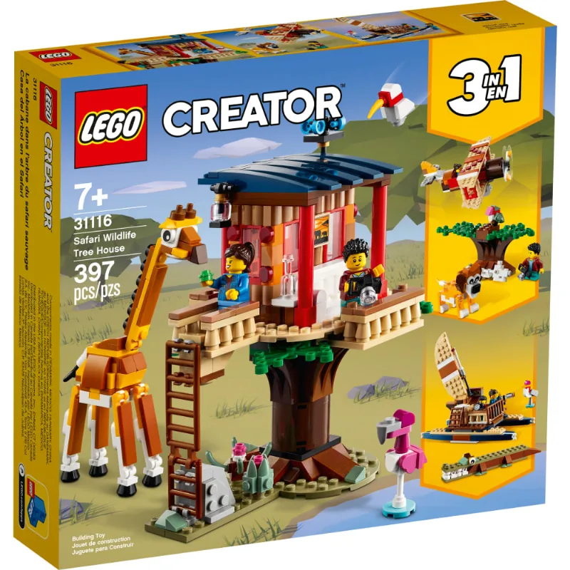 LEGO Creator - Safari Wildlife Tree House - 31116