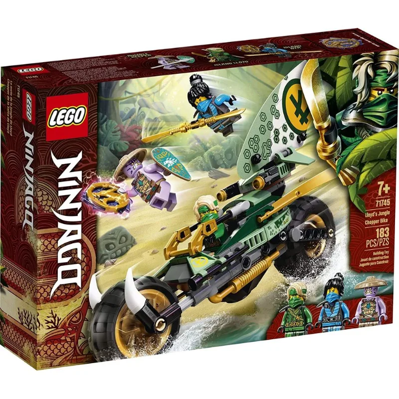 LEGO NINJAGO Mota Chopper da Selva do Lloyd 71745