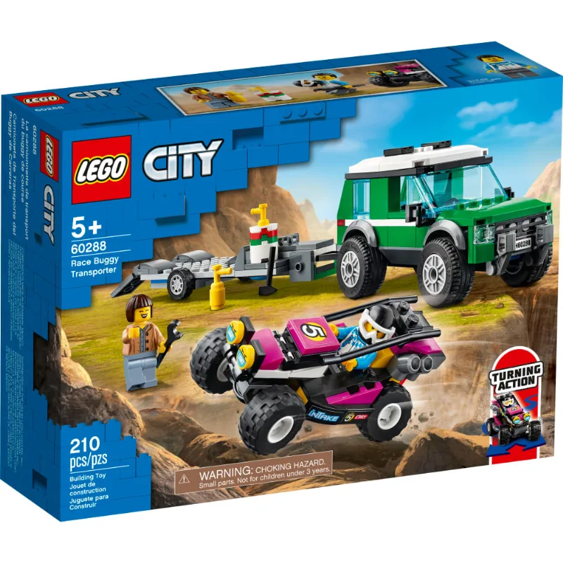 LEGO City -Transportador de Buggy de Corrida - 60288