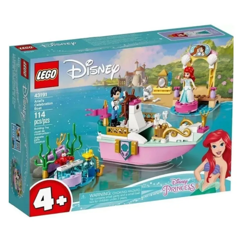 LEGO DISNEY O BARCO DE CERIMONIA DE ARIEL