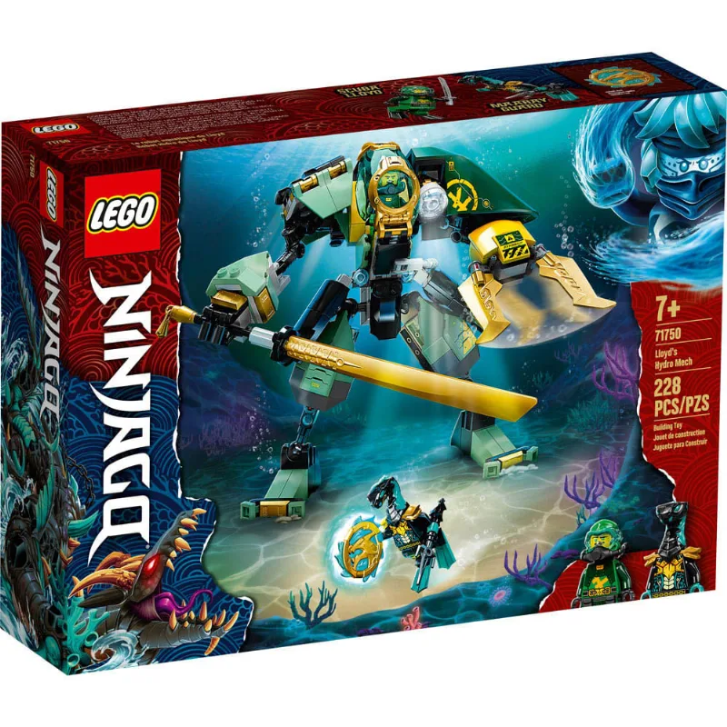 Lego Ninjago Hidro Robô do Lloyd 71750 - 228pcs