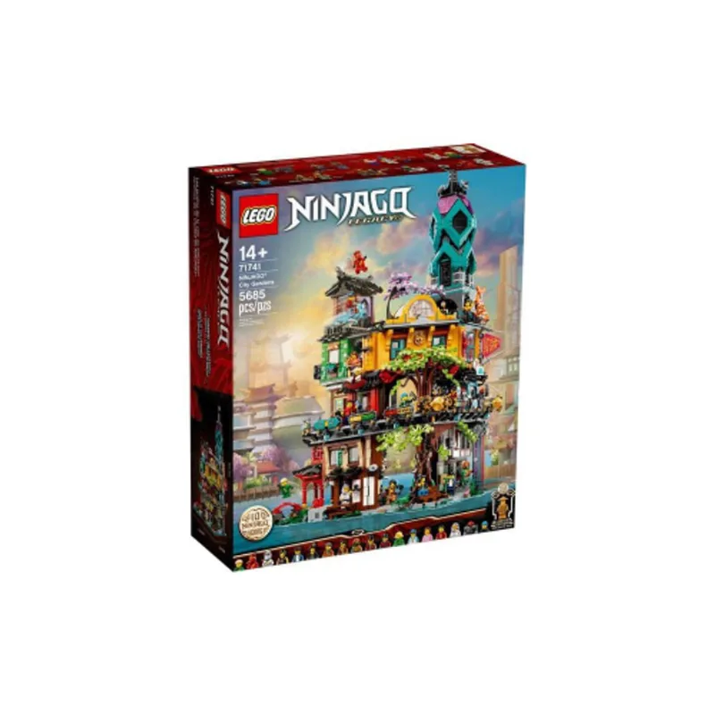 LEGO 71741 ninjago Jardins da Cidade de Ninjago