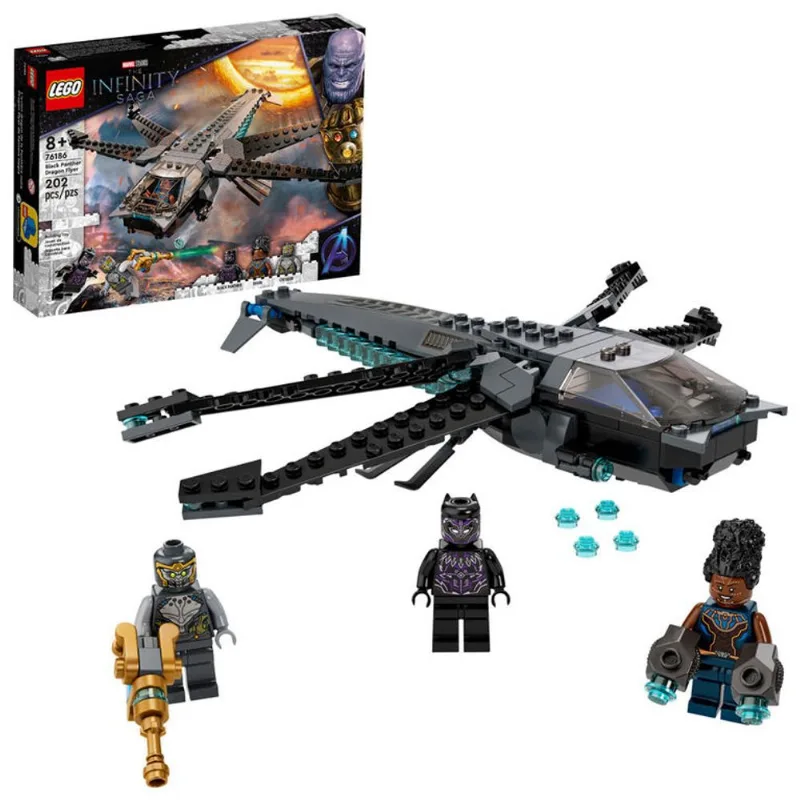 LEGO® Marvel Avião Dragão de Black Panther 76186