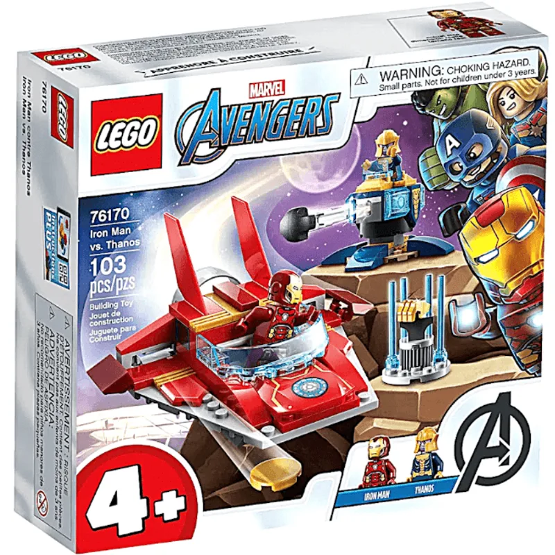 Lego Super Heroes Marvel Homem De Ferro vs Thanos 76170
