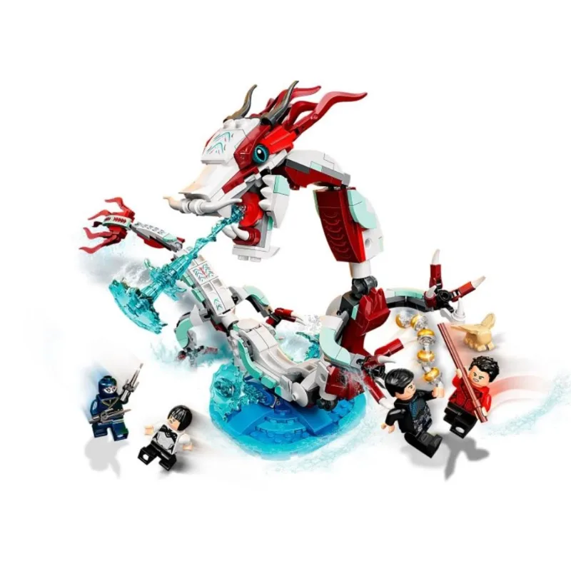 Lego Super Heroes Marvel Batalha na Vila Antiga - Lego 76177