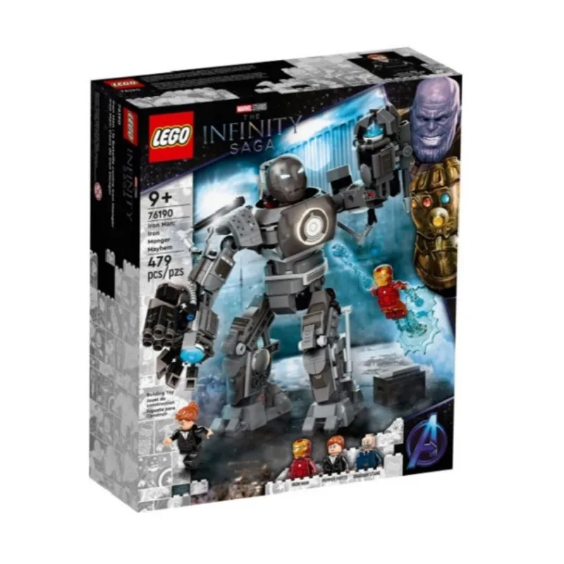 Iron Man A Ameaça de Iron Monger - Lego 76190