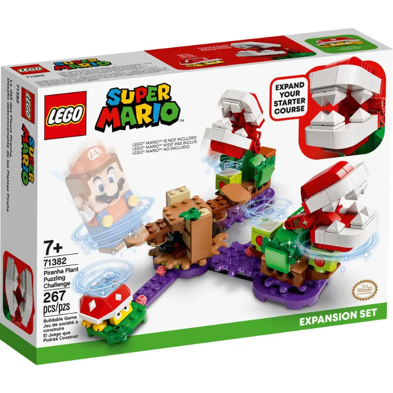 Lego Super Mario O Desafio Das Plantas Piranhas - Exp 71382