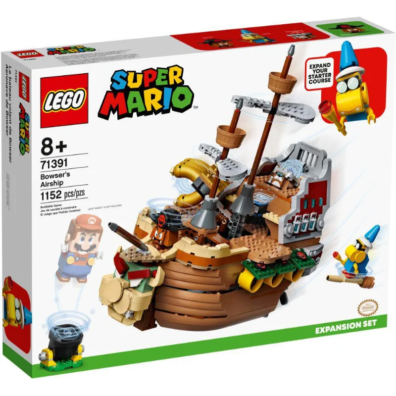 LEGO - Super Mario - Bowsers Airship Expansion Set - 71391