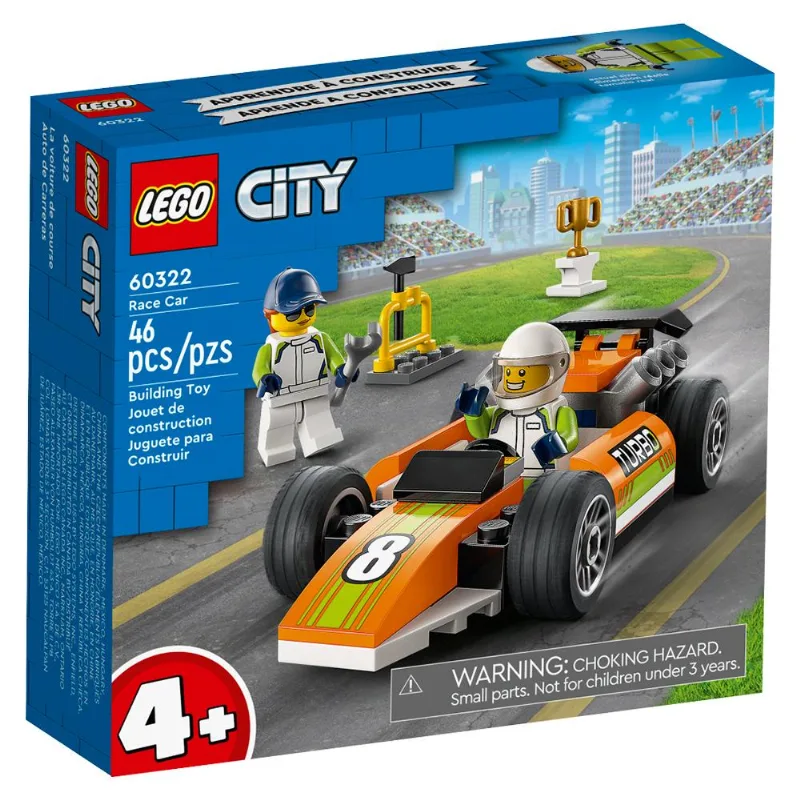 LEGO 60322 City - Carro de Corrida