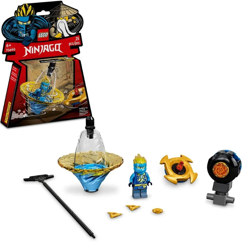Lego Ninjago Treinamento Ninja Spinjitzu do Jay 70690