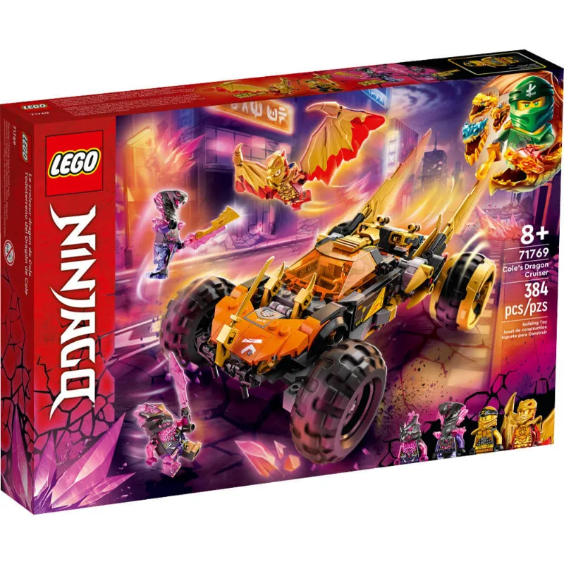 LEGO - Ninjago - Carro De Dragão Do Cole - 71769