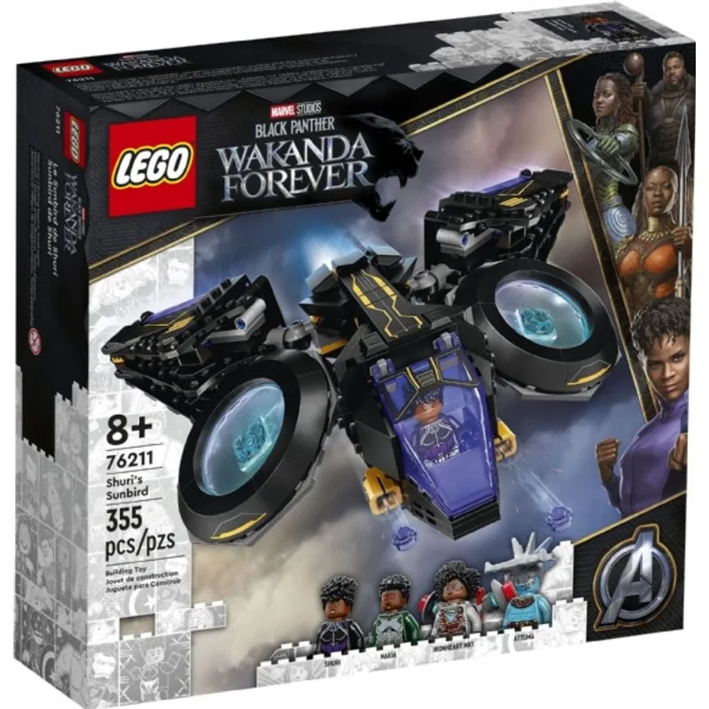 76211 - Lego Super Heroes - Pássaro Do Sol Da Shuri