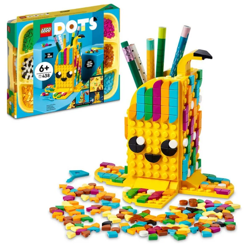 LEGO Dots - Banana Fofinha - Porta - Canetas 41948