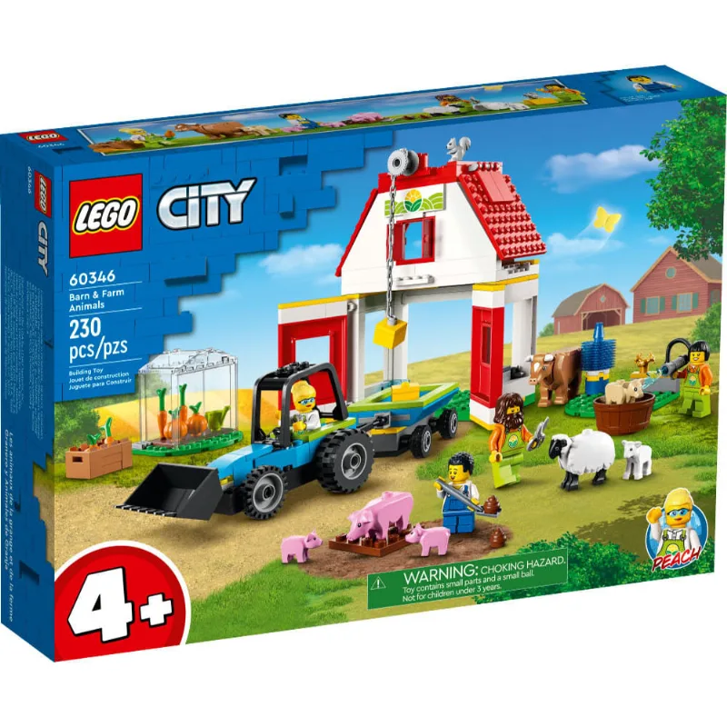 LEGO - 60346 Animais do Celeiro e da Fazenda - City Farm