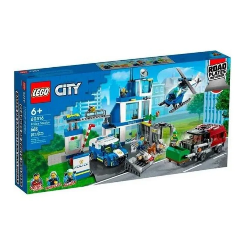 Lego City Delegacia De Policia 668 Pecas