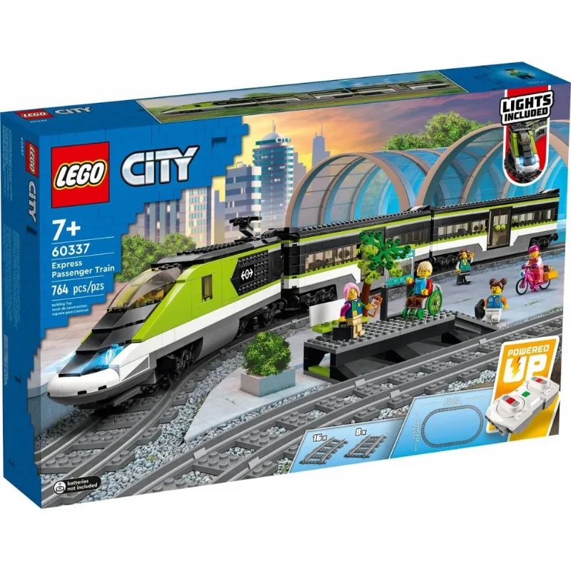 Trem De Passageiros Expresso C/ Controle Remoto - Lego 60337