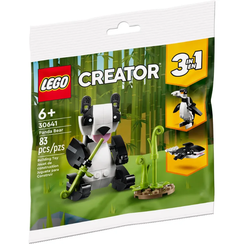 LEGO Creator - Urso Panda 3 em 1 - Recruitment Bags - 30641