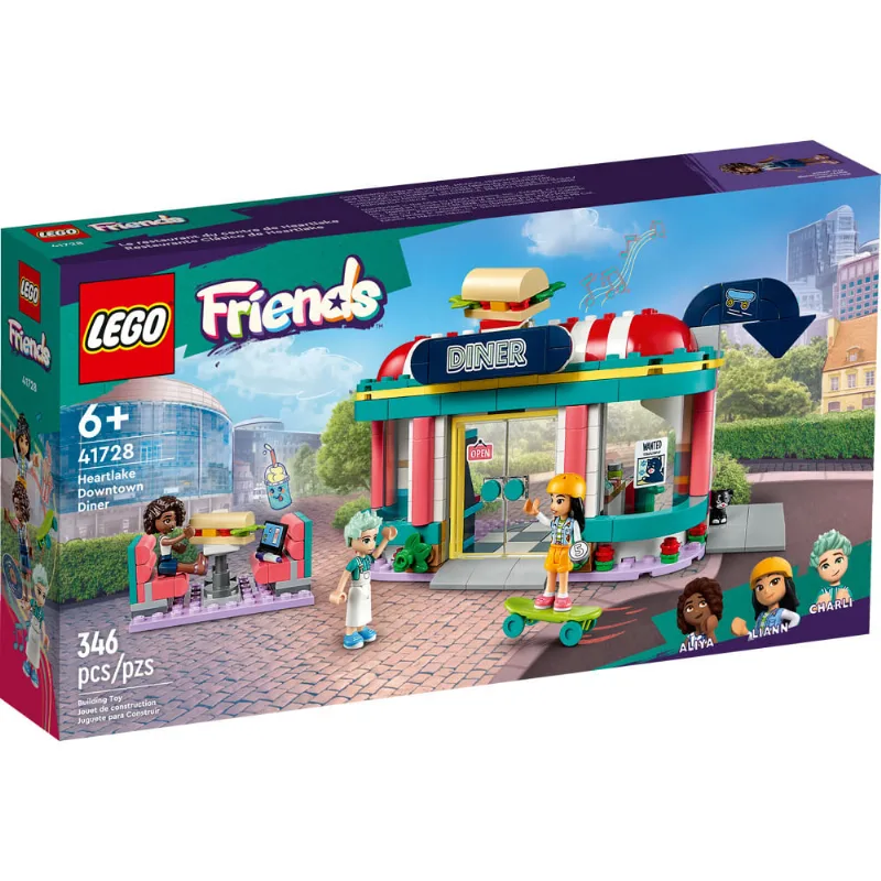 LEGO Friends - Restaurante no Centro de Heartlake - 41728