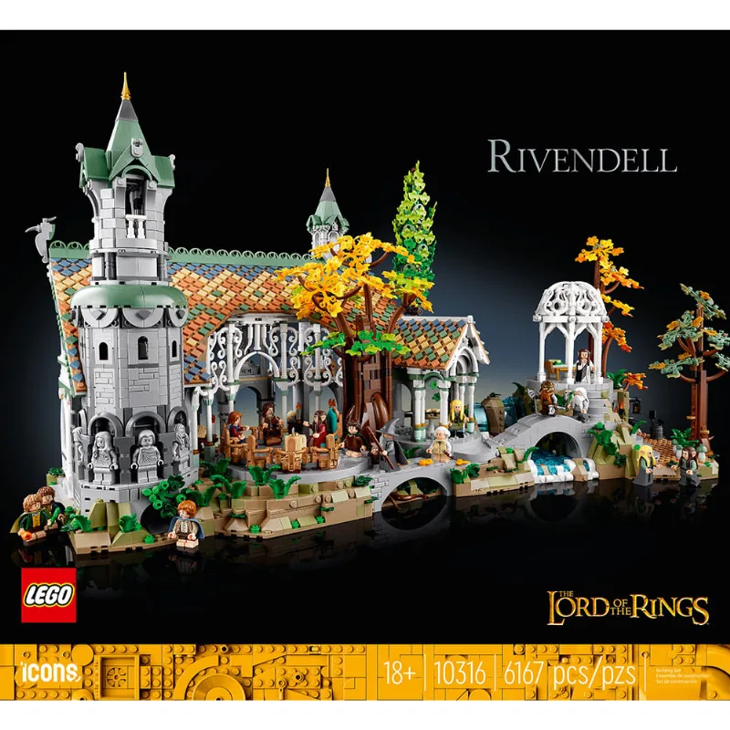 LEGO - Creator - O Senhor dos Aneis Valfenda - 10316