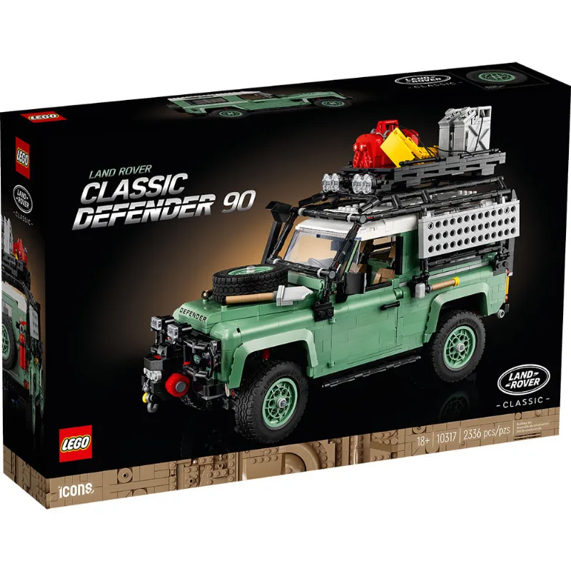 LEGO - Icons - Land Rover Defender 90 Clássico - 10317