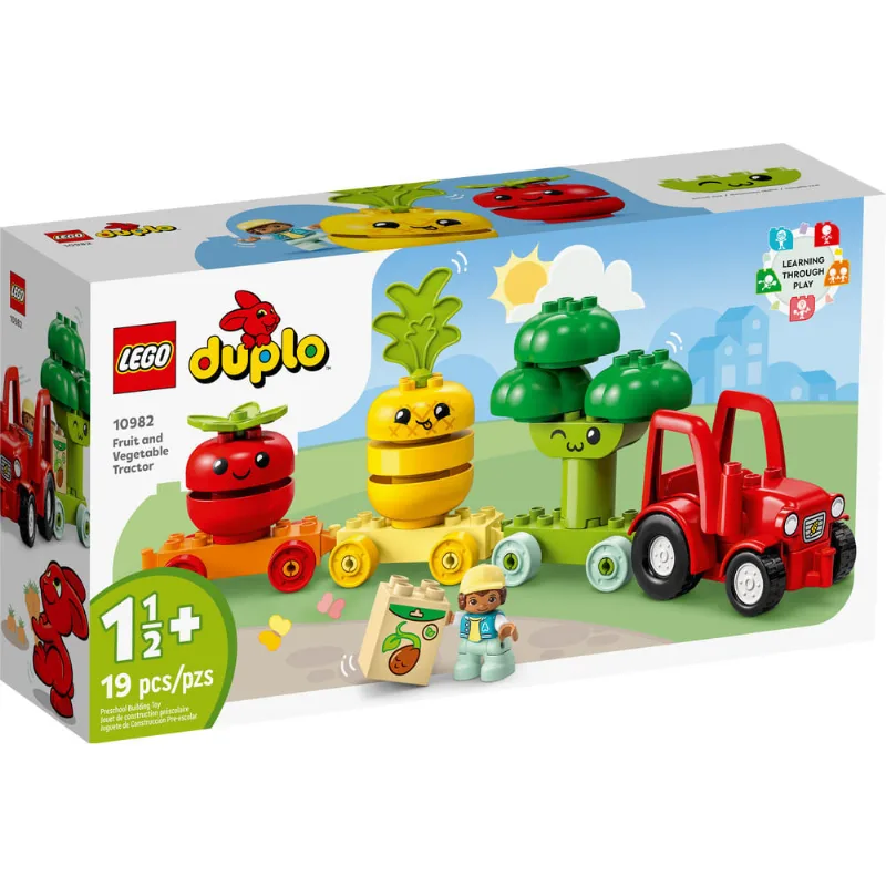 LEGO - Trator de Verduras e Frutas - Duplo My First - 10982